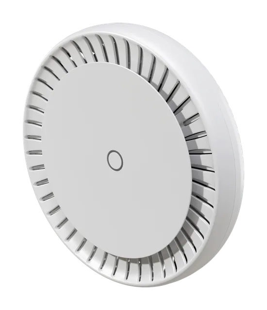 MikroTik cAP LTE12 ax · cAPGi-5HaxD2HaxD&EG12-EA — Photo of the listed model; revision and supplied configuration may differ.