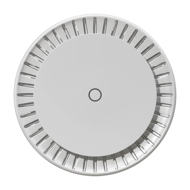MikroTik cAP ax · cAPGi-5HaxD2HaxD — Photo of the listed model; revision and supplied configuration may differ.