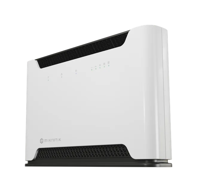 MikroTik Chateau LTE12 (2025) · D53G-5HacD2HnD-TC&EG120K-EA — Photo of the listed model; revision and supplied configuration may differ.