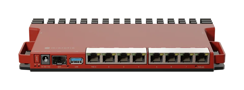 MikroTik L009UiGS-RM — Photo of the listed model; revision and supplied configuration may differ.