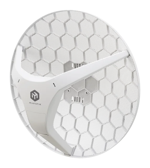 MikroTik LHG 5 ax · LHG-5axD — Photo of the listed model; revision and supplied configuration may differ.