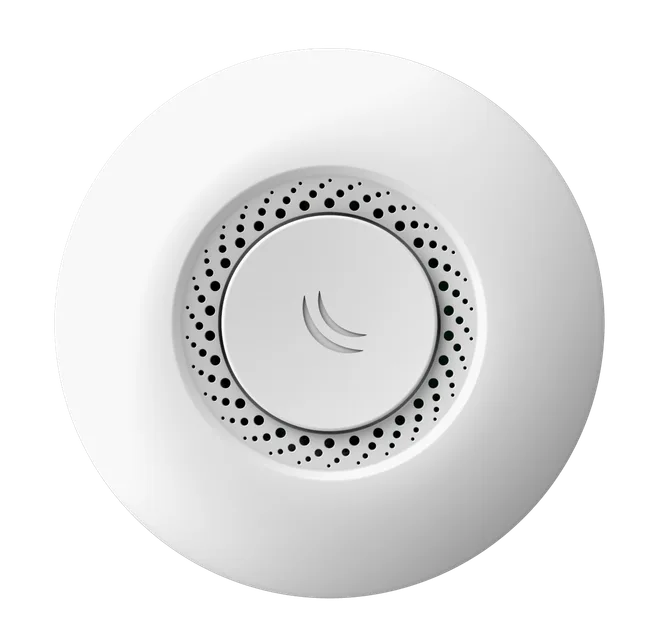 MikroTik cAP · RBcAP2nD — Photo of the listed model; revision and supplied configuration may differ.